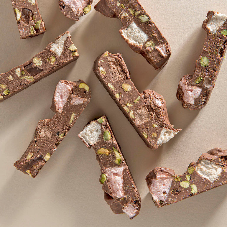 New Farm Confectionery Milk Chocolate Rocky Road