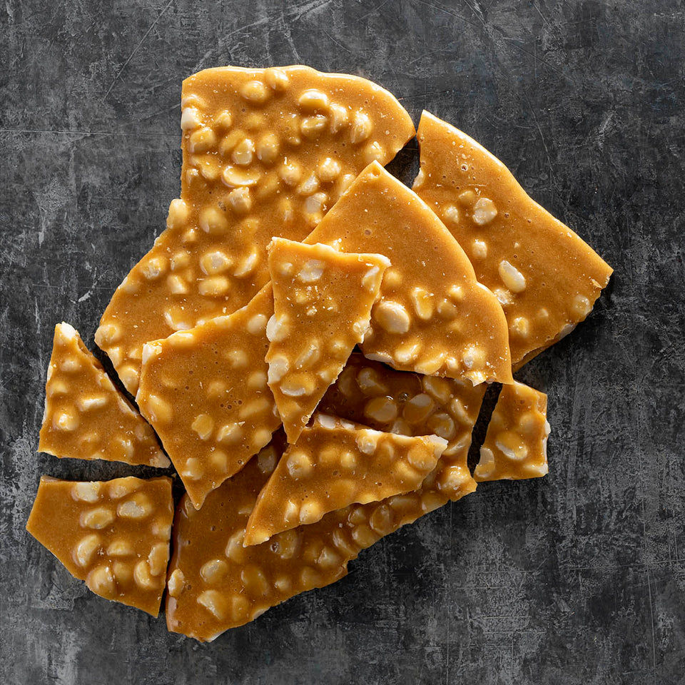New Farm Confectionery Macadamia Brittle