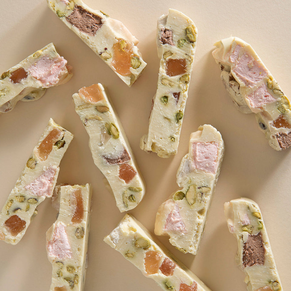 New Farm Confectionery White Chocolate Rocky Road