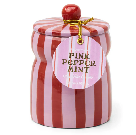 Paddywax Pink Peppermint Candle