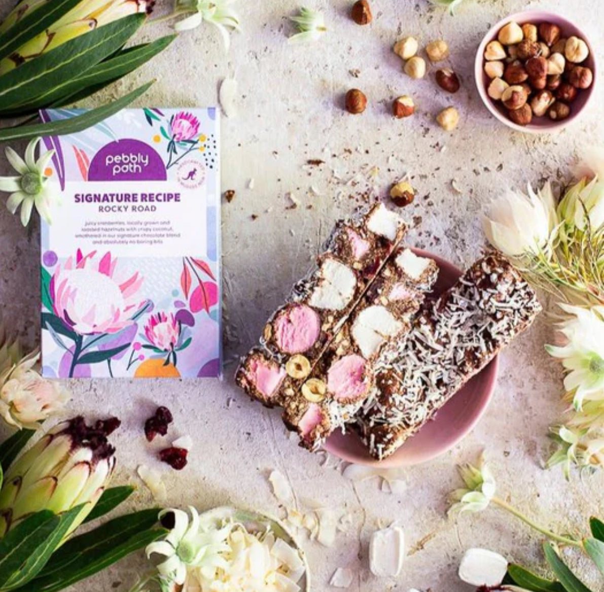 Pebbly Path Signature Rocky Road